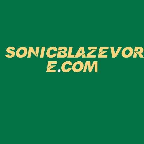 Logo da SONICBLAZEVORE